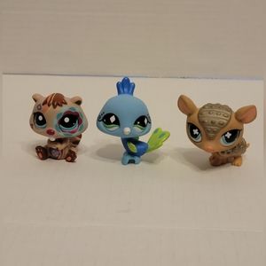 LITTLEST PET SHOP Lot of 3